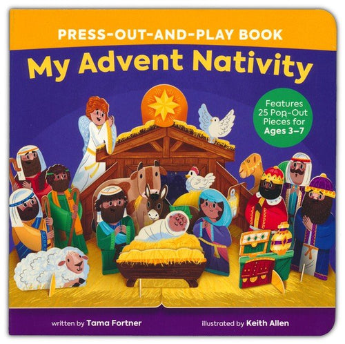 My Advent Nativity Press-Out-and-Play Book