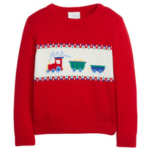 Load image into Gallery viewer, Intarsia Sweater - Train