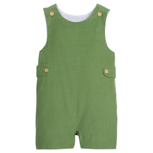 Load image into Gallery viewer, Button Tab John John - Watercress Corduroy