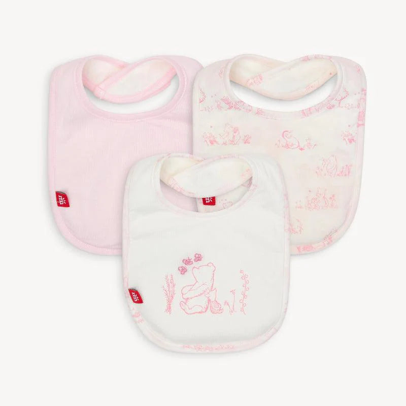 Modal Magnetic Stay Dry Bib Set - Sweeter than Hunny