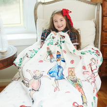 Load image into Gallery viewer, Nutcracker Minky Blanket