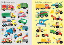 Load image into Gallery viewer, Little First Stickers - Tractors and Trucks