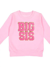 Load image into Gallery viewer, Big Sis Patch Sweatshirt