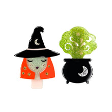 Load image into Gallery viewer, Witch &amp; Cauldron Alligator Clips