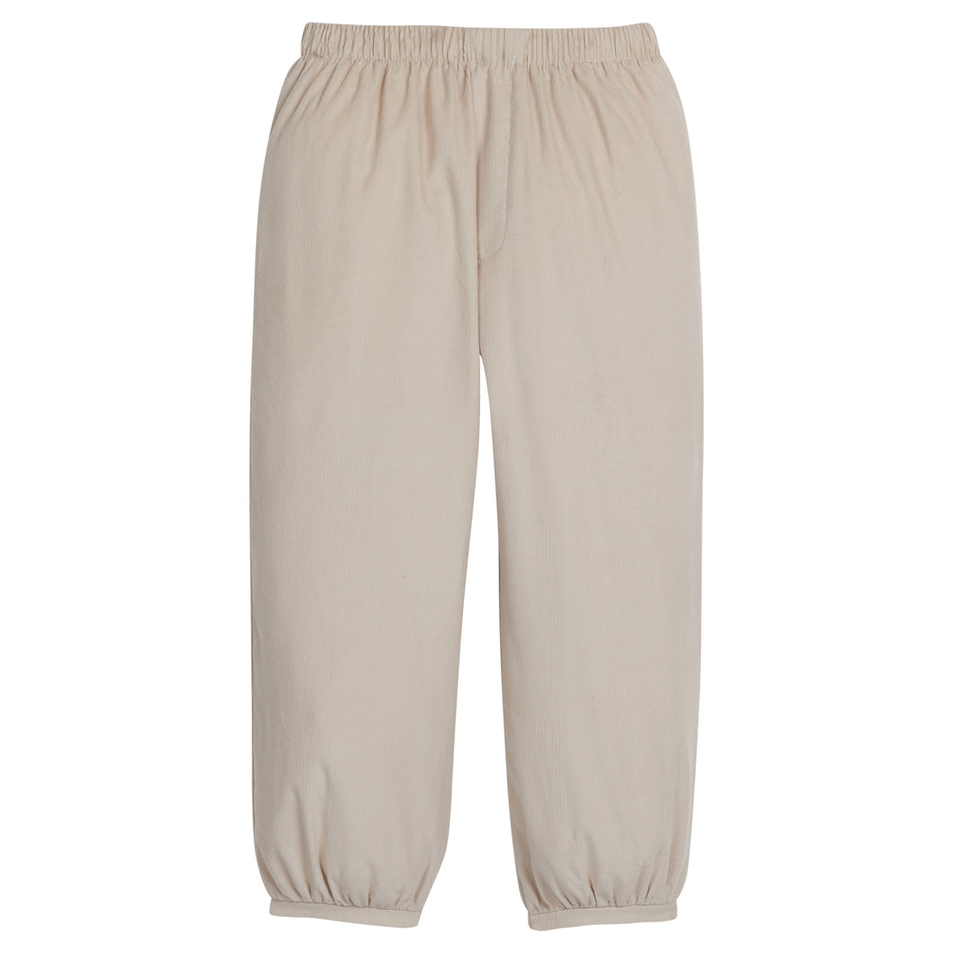 Banded Pant - Stone Corduroy