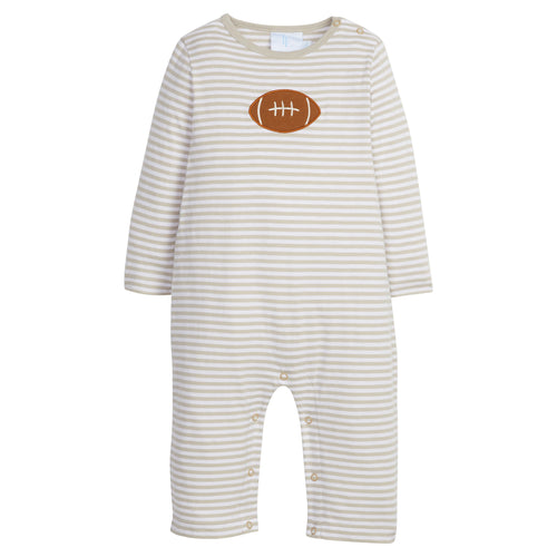 Appliqué Romper - Football