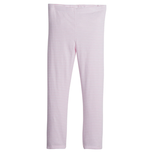 Leggings- Light Pink Stripe