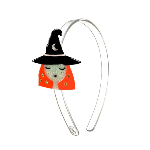 Witch Orange Hair Headband