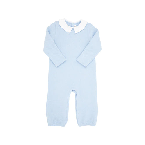 Potter's Playsuit (Quilted) - Beale Street Blue