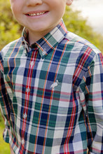 Load image into Gallery viewer, Dean&#39;s List Dress Shirt - Field Park Plaid