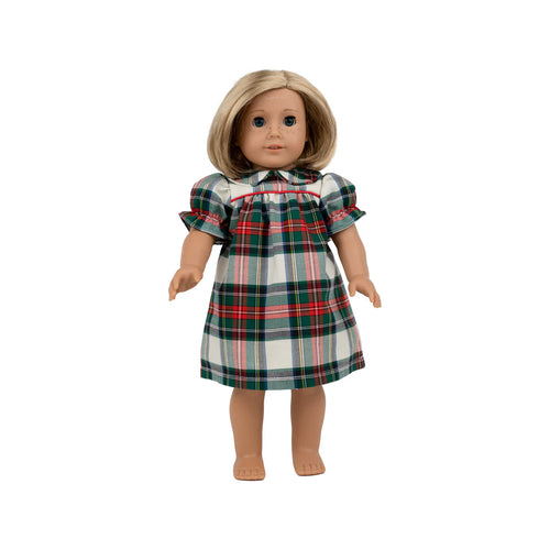 Dolly Holly Day Dress - Aiken Place Plaid