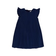 Load image into Gallery viewer, Piper Pleated Dress - Nantucket Navy