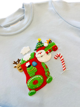 Load image into Gallery viewer, Santa&#39;s Train Crewneck