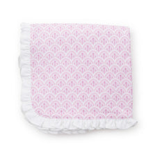 Load image into Gallery viewer, Ruffle Blanket - Scalloped in Pink