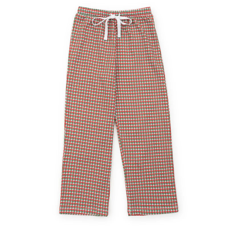 Beckett Boys' Hangout Pant - Holiday Plaid