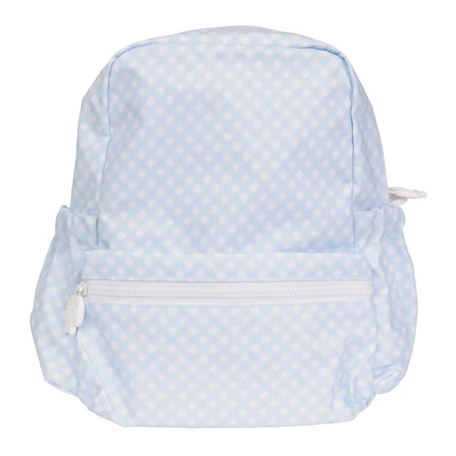 The Backpack - Small / Blue Gingham