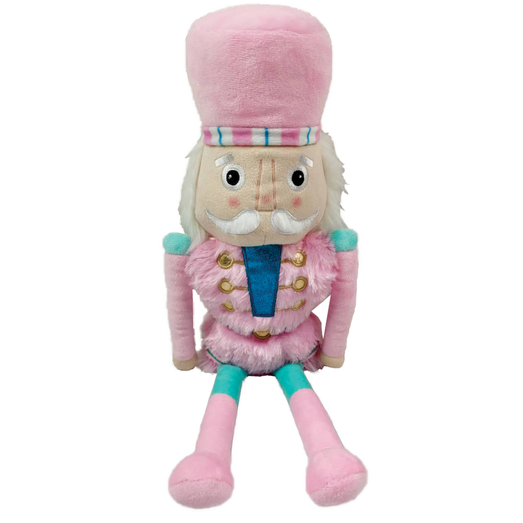 Small Nutcracker Pink Plush