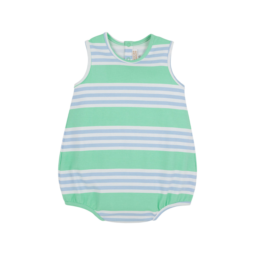 Patton Play Bubble - Grace Bay Green Saddle Ridge Stripe