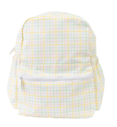 The Backpack - Small / Multi Windowpane