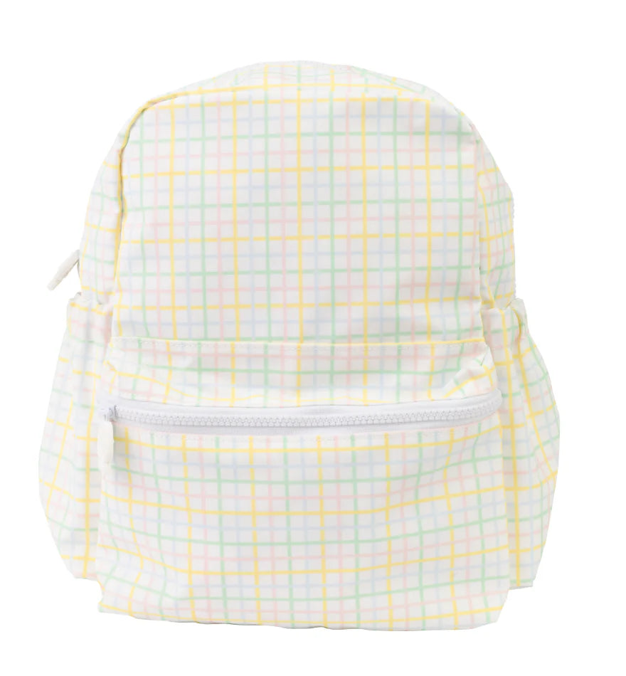 The Backpack - Small / Multi Windowpane