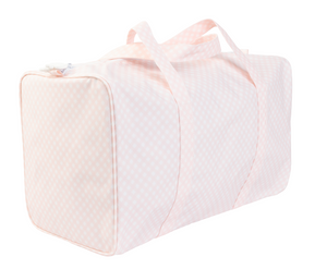 The Duffle Bag - Pink Gingham