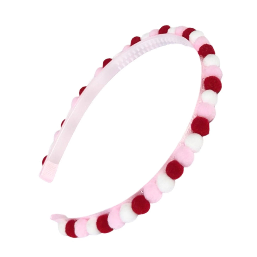 Valentine Party Pom Pom Headband