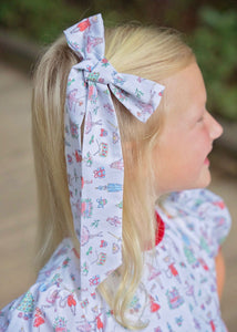 Nutcracker Hair Bow