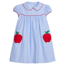 Load image into Gallery viewer, Peter Pan Pocket Dress - Apples