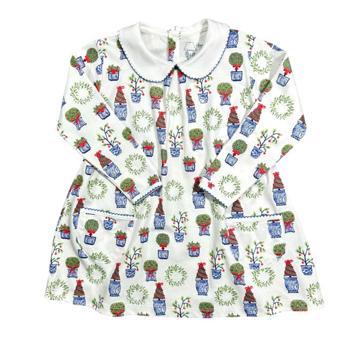 Twirling Pocket Dress - Christmas Planters