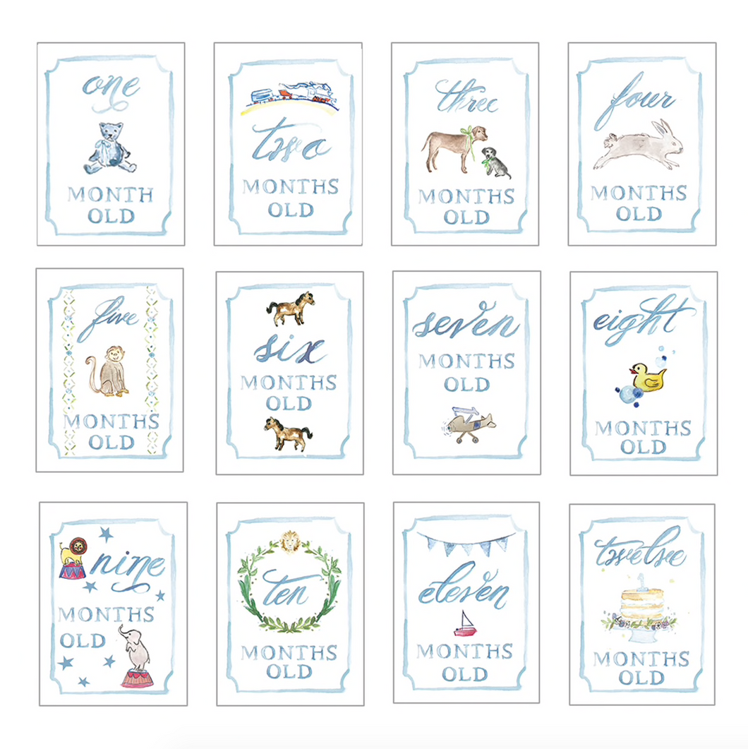 Month by Month Card Set